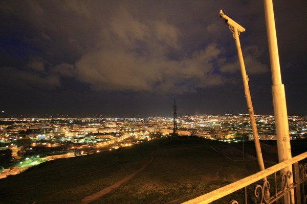 Krasnoyarsk at night