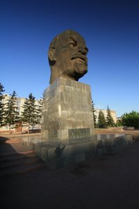 The largest Lenin head in the world!