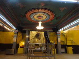 Hindu Temple inside Batu