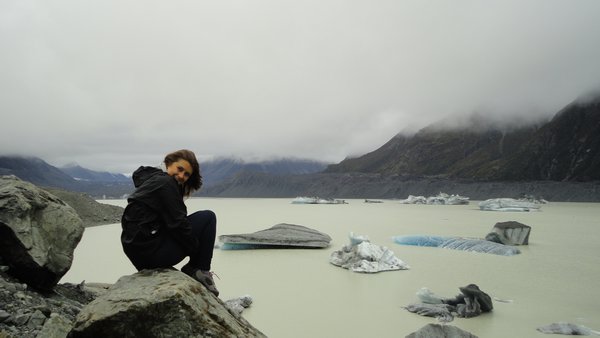 Chilling by the Glacier
