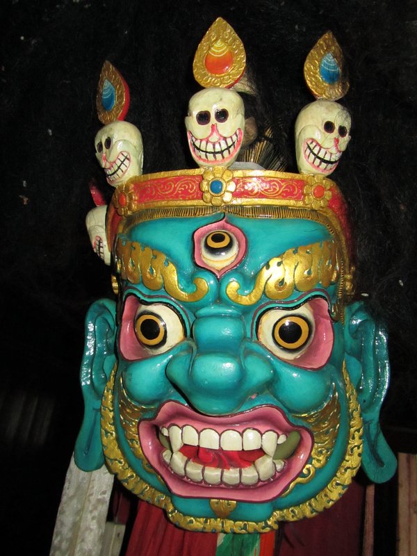 Mahakala ceremonial mask