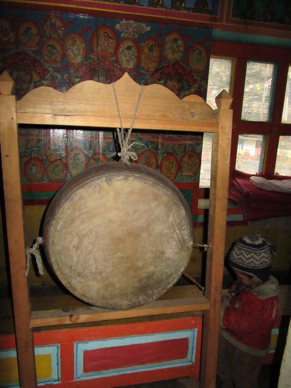 Big drum, small caretaker
