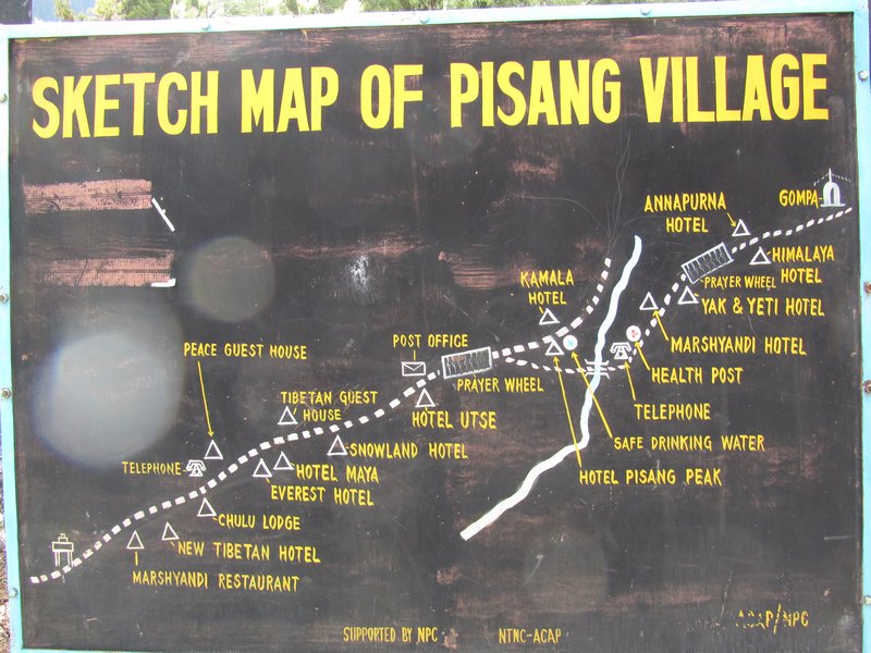 Map of Pisang
