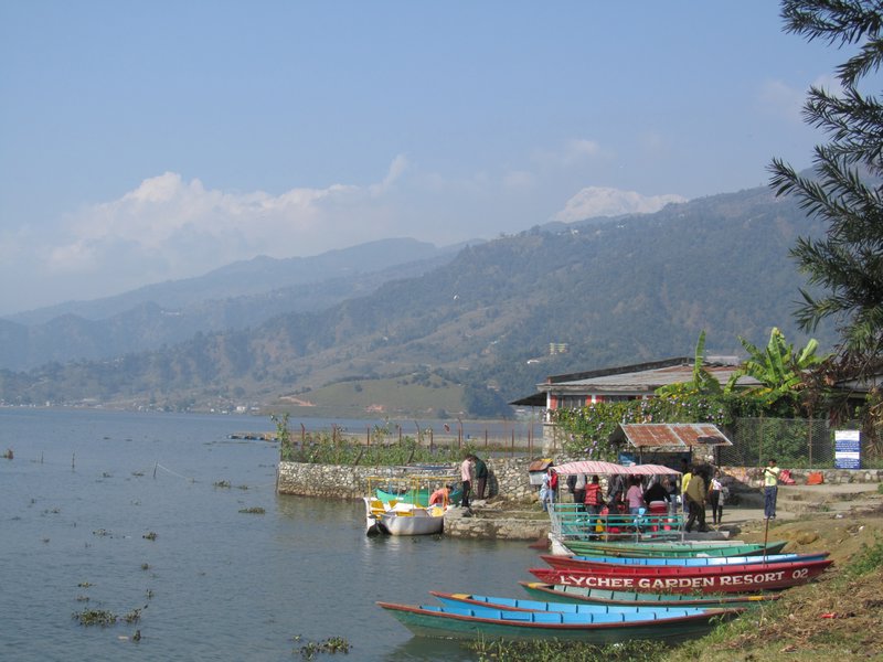 Lake at Pokhara