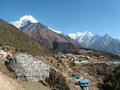 A view from above Namche
