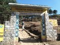 Off to the conservation centre above Namche