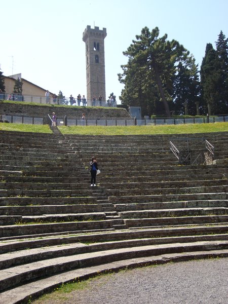 amphitheater and tower