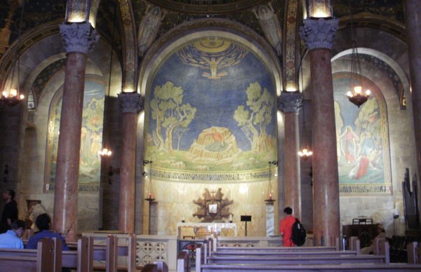 Inside the Church of All Nations