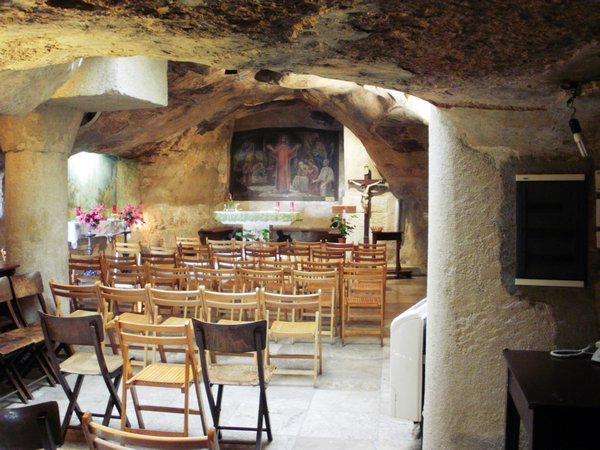 Inside the Gethsemane Grotto