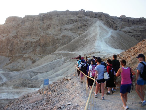 Climb to Masada