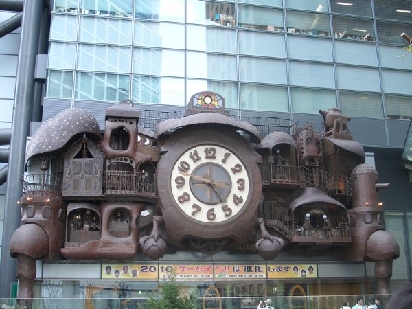 Huge Clock on a Building