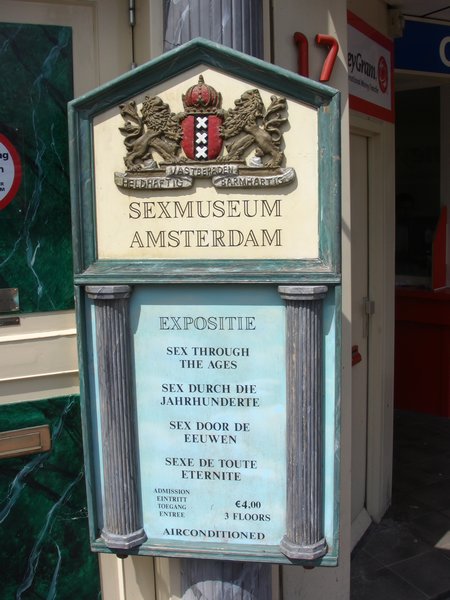 Entrance to Sex Museum
