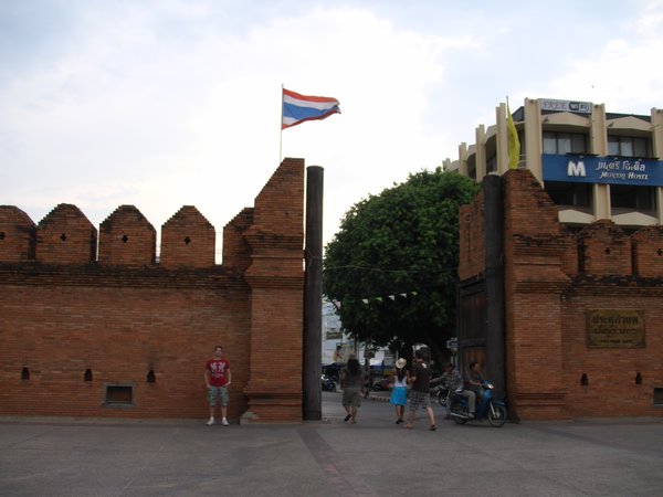 Gate into Chang Mai