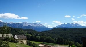 On the mountains above Bolzano