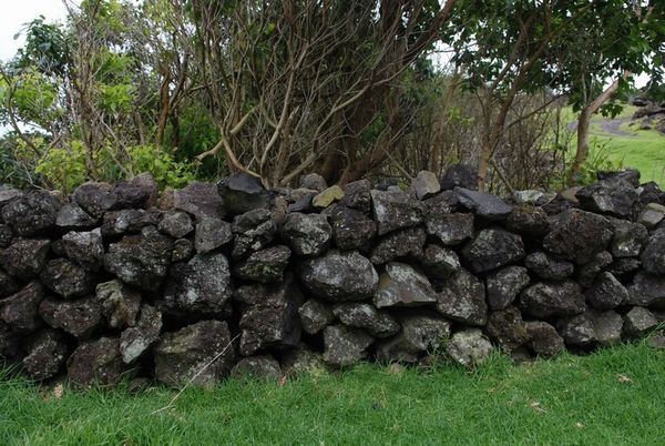 Lava-Rock Walls 
