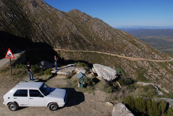 Up the Swartberg Pass