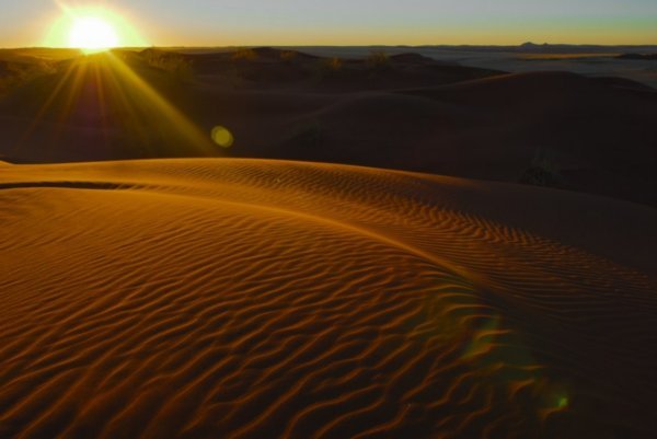 Sunset from Elim Dune