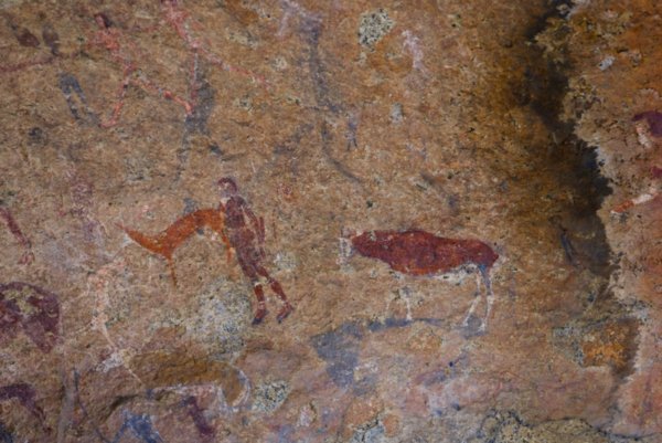 The White Lady Rock Paintings (2)