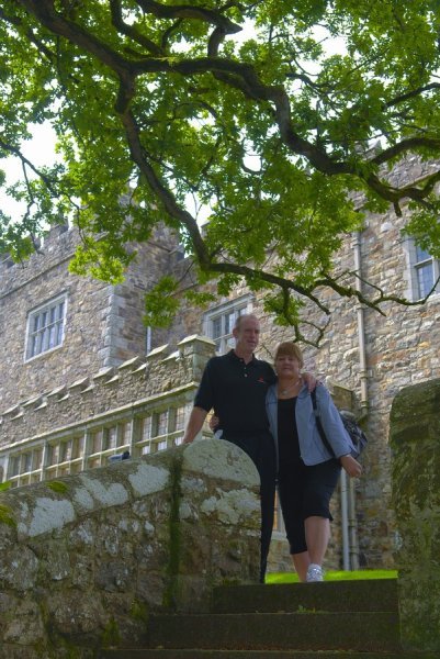 Mom and Ken at Waterford Castle