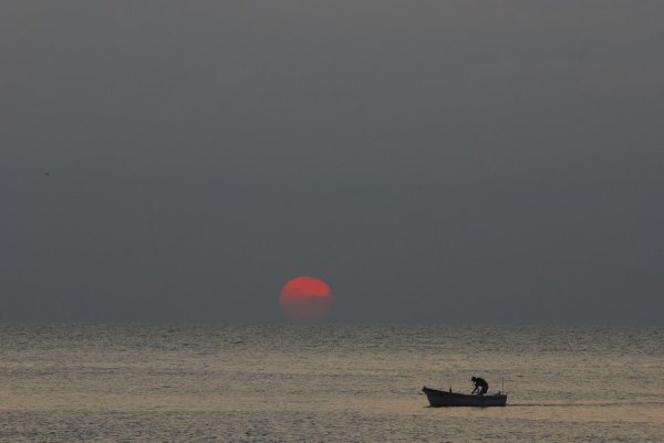 Sunset over the Black Sea