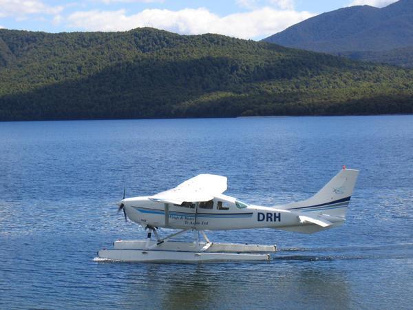 The Float Plane on Te Anau