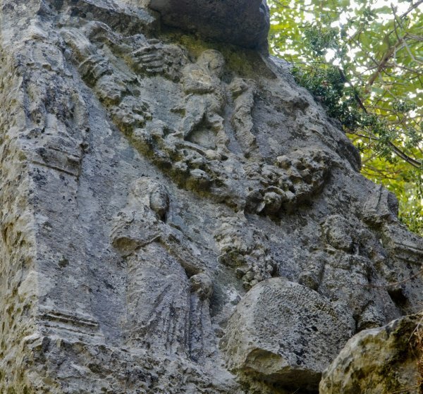 A Detail of the Carvings