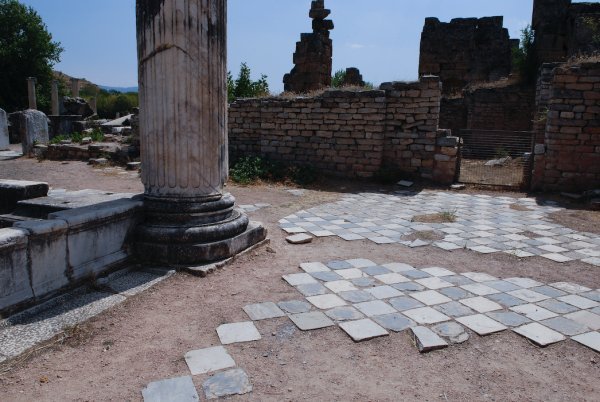 A Stone Tiled Floor
