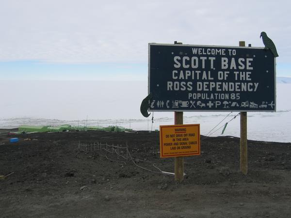 Scott Base, Ross Island