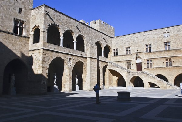 The Palace's Big Courtyard