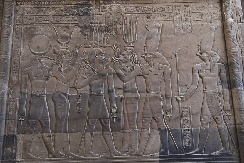 The Carved Walls of Kom Ombo