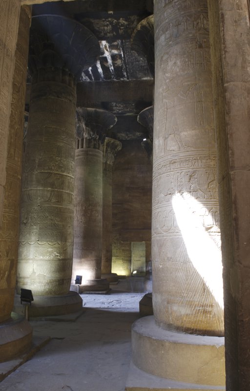 Sunlight Through the Columns