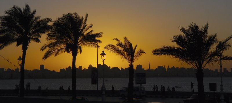 Sunset Over Alexandria