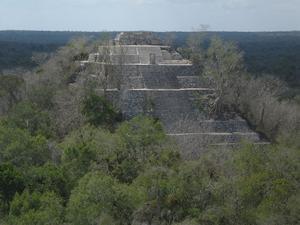 Calakmul's Larger Pyramid