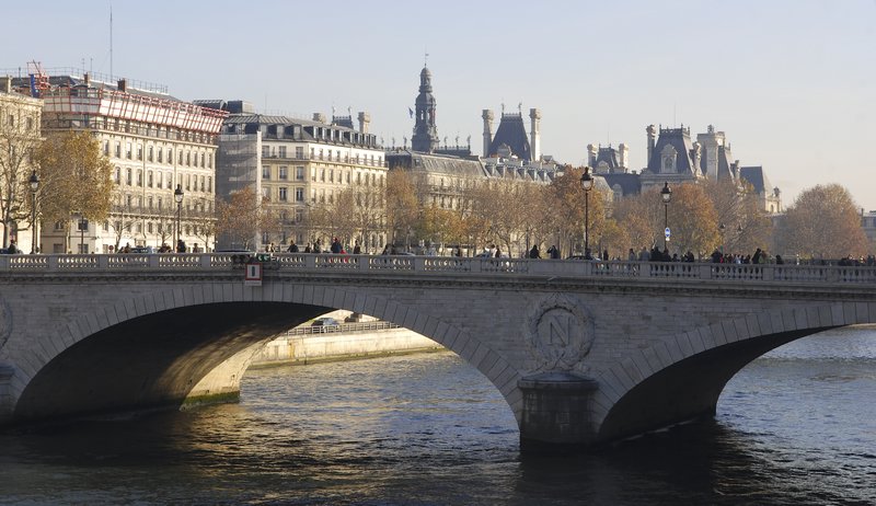 Stone Bridge Over the Seine