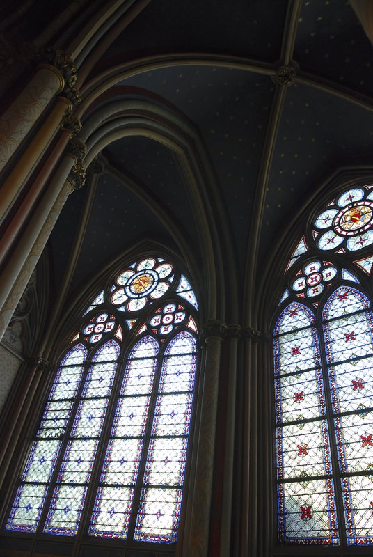 Stained Glass and Gothic Arches