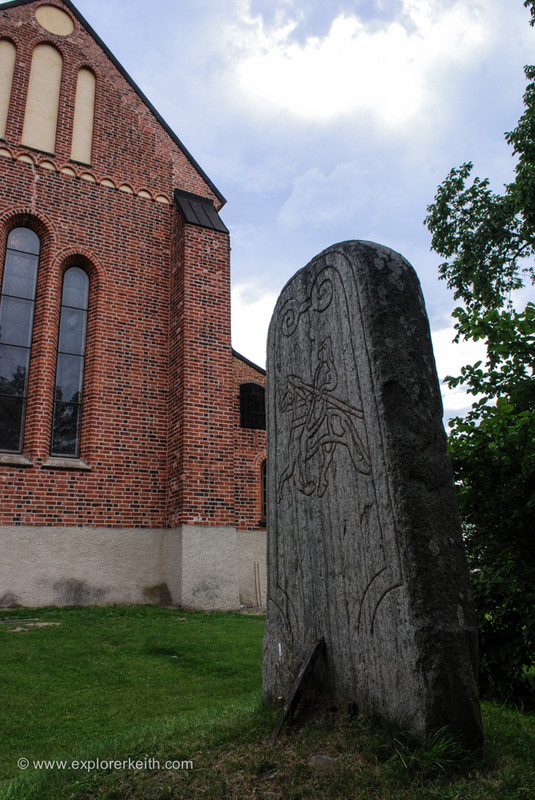 A Rune Stone at Skokloster
