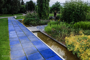Enköping's Blue Garden