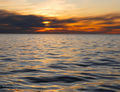 Sunset on the Barents Sea