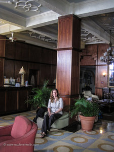 In the Grand Lobby - Hotel Melia
