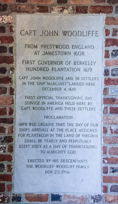 The First Official Thanksgiving - Berkeley Plantation