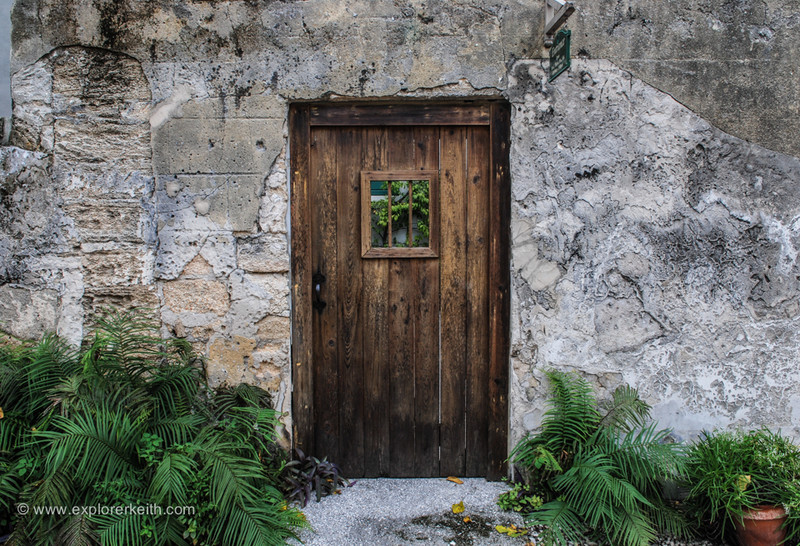 A Wood Door - St Augustine
