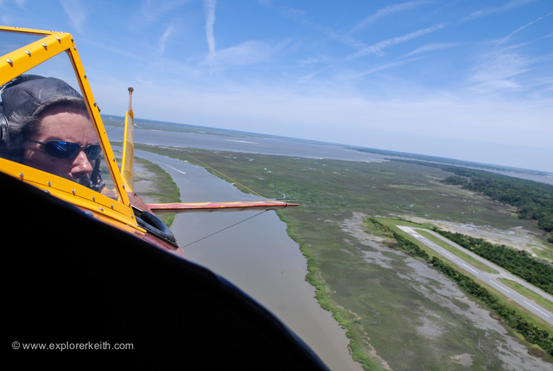Flying Over the Salt Marsh 2
