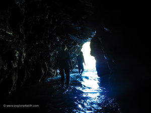 Exploring the Sea Cave
