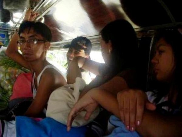  jeepney ride on the way to the Port of Galleon...  