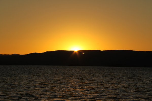 Sunset, Lake Argyle