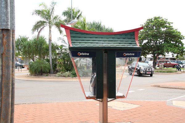 Phone box, Chinatown, Broome