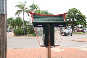 Phone box, Chinatown, Broome