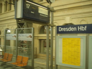 Dresden Train Station...