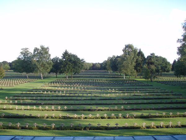 German Cemetery in Lommel.