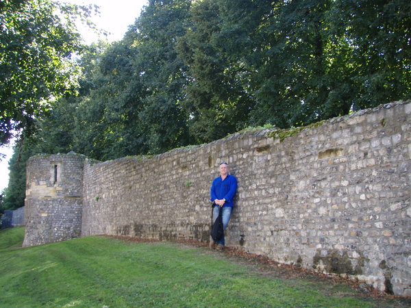 Roman wall in Tongeren.